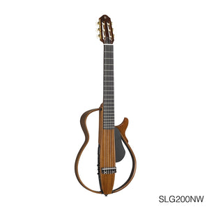 Yamaha SLG200 Acoustic Electric Guitar With Original Guitar Bag And Pick Instrument Steel Or Nylon String Silent Guitar