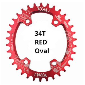 VXM Round Oval 96BCD Chainring MTB Mountain BCD 96 bike 30T 32T 34T 36T 38T crankset Tooth plate Parts for M7000 M8000 M9000