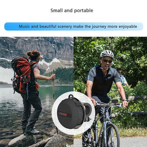 Portable Bluetooth Speaker for Motorcycle Wireless Bicycle Speaker with Loud Sound Bluetooth 5.0 IP65 Waterproof Outdoor Speaker