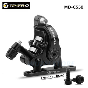 TEKTRO MD-C550 C510 Road Bike Dual Piston cable Caliper Front/Rear Aluminum Alloy Mechanical Disc Double Brakes Bicycle parts