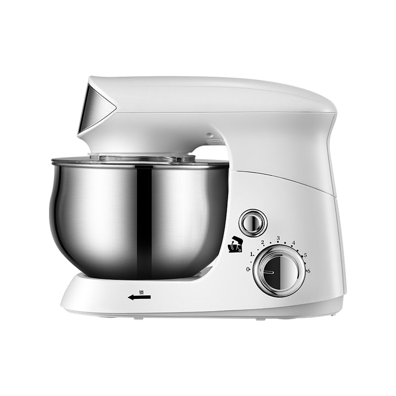 Zhoutu Planetary Mixer,Stand Mixer with Stainless Steel Bowl Electric Food Mixer Kitchen Appliances Dough Food Processor Machine