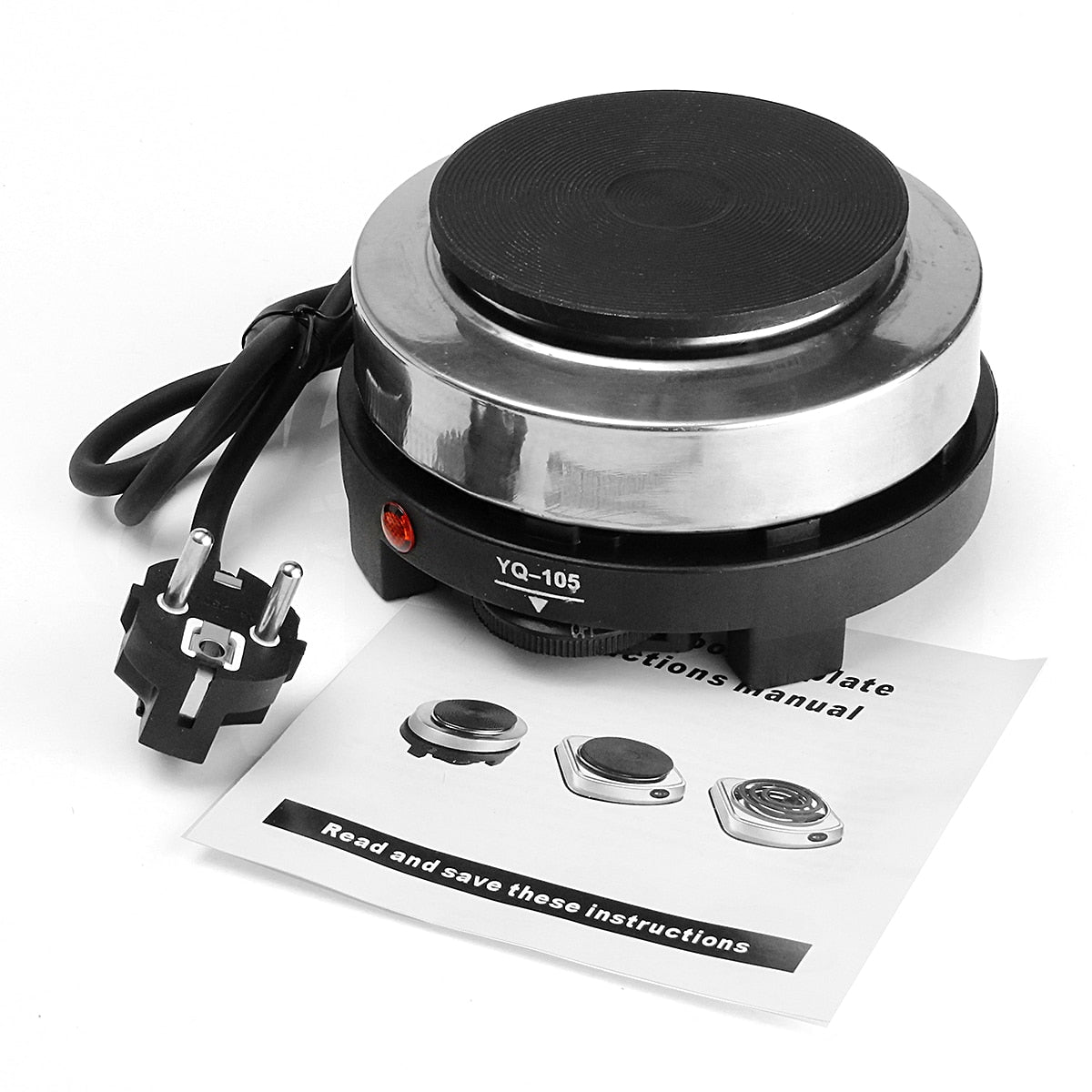 500W Mini Electric Stove Hot Plate Cooking Plate Multifunction Coffee Tea Heater Home Appliance Hot Plates for Kitchen