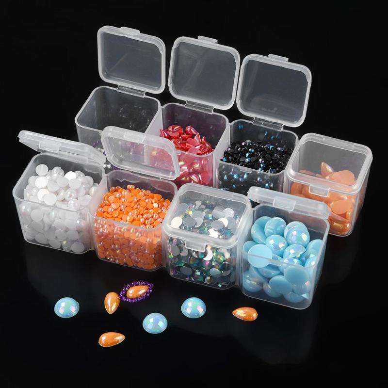 56 Lattices Diamond Painting hobby Boxes,Beads Display Dismountable Storage Box,Diamond Embroidery Accessory Cross Stitch Case