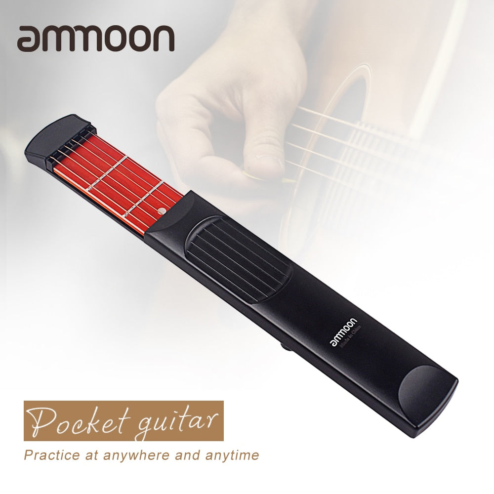 Portable Chord Trainer Pocket Guitar Practice Tools LCD Musical Instrument Practice Chords Tools For Guitar Accessories Parts