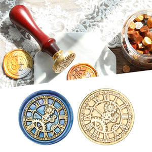 Wax Seal Stamp Vintage Round Antique Sealing Invitations DIY Envelope Hobby Tools Dedicated Replace Copper Head