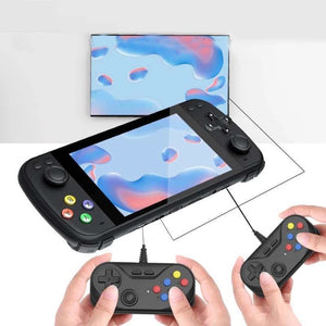 Handheld Video Game Console Retro Video Game Console 5.1 Inch HD Screen Handheld Portable Game Console PS5000 Double Retro Game