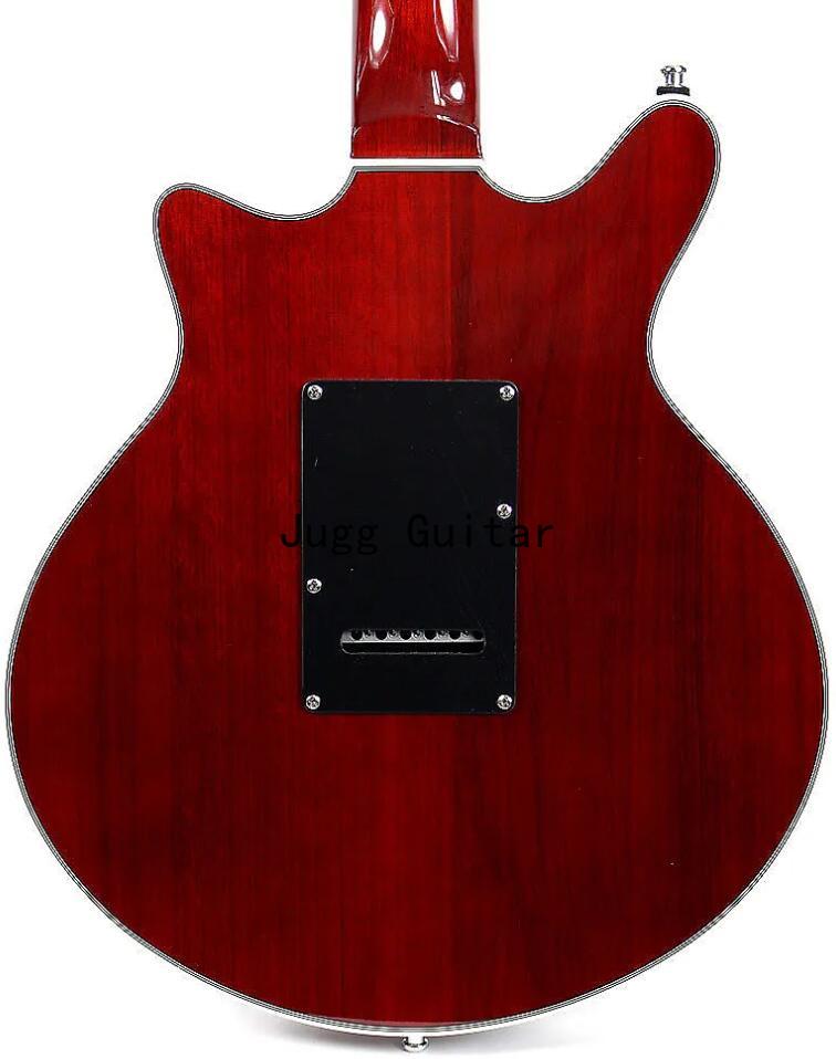 BM01 Burns Brian May Signature Antique Cherry Electric Guitar, Tremolo Bridge &amp; Whammy Bar, Korean Burns Pickups, Black Switch