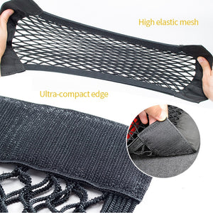 Car Accessories Organizer Car Trunk Net Nylon SUV Auto Cargo Storage Mesh Holder Universal Automotive Luggage Bag Travel Pockets