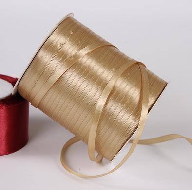 500Meters/Roll Single Face 6MM(1/4") Polyester Ribbon Chrismas Wedding Decoration Gift Wrap Satin Fabric Ribbons DIY Accessories