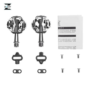 ZERAY Original Sealed Bearing Cycling Road Bike MTB Bike Ultralight Pedals Die Casting Aluminum Pedals Bicycle Parts ,2 Colors