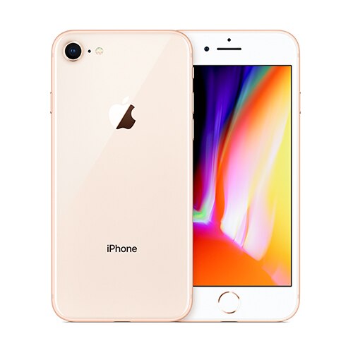 Unlocked Apple iPhone 8 64G/256G ROM Wireless Charge iOS Hexa Core 3D Touch A11 Bionic Fingerprint Mobile Used Smart Phone