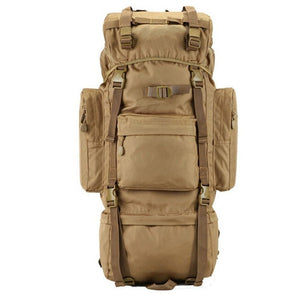 70L Large Capacity Men Backpack Military Backpack High Quality Waterproof Nylon Backpacks Men's Military Waterproof Travel Bag