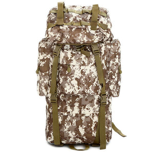 70L Large Capacity Men Backpack Military Backpack High Quality Waterproof Nylon Backpacks Men's Military Waterproof Travel Bag