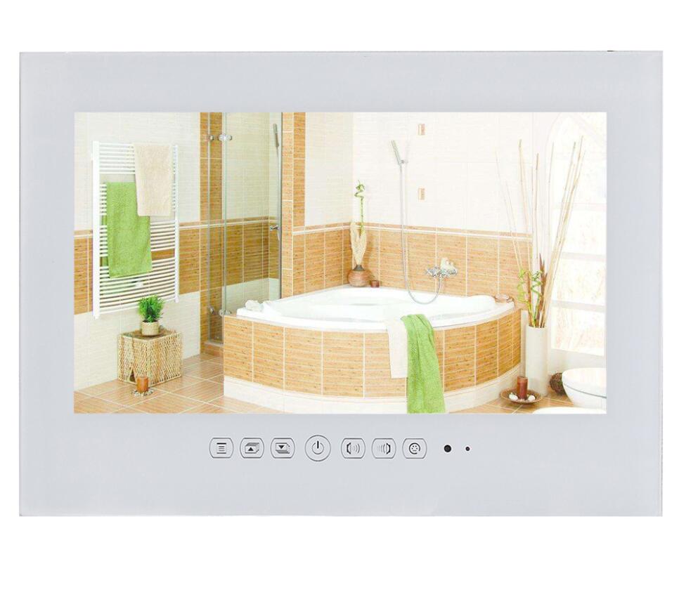 Souria 19 inch Android 10.0 Smart Waterproof LED TV for Bathroom LCD Monitor WIFI HD Home Television WIth Internet