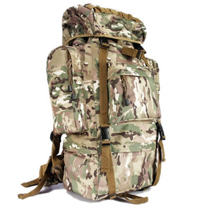 70L Large Capacity Men Backpack Military Backpack High Quality Waterproof Nylon Backpacks Men's Military Waterproof Travel Bag