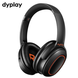 Active Noise Cancelling ANC Headphones Wireless Bluetooth V5.0 Over-ear Portable Headset Earphones With Mic For Phones Computer