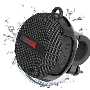 Portable Bluetooth Speaker for Motorcycle Wireless Bicycle Speaker with Loud Sound Bluetooth 5.0 IP65 Waterproof Outdoor Speaker