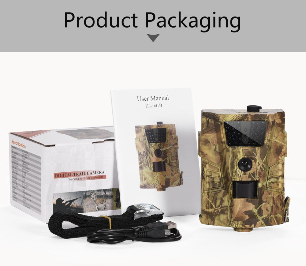 4pcs/LOT Wireless Wildlife Trail Basic  Hunting Camera  Night Vision Wild Surveillance Photo Traps Cameras