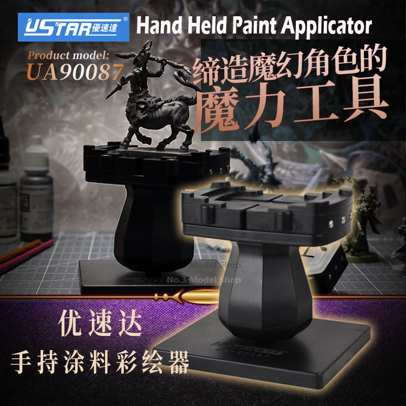 Soldier Models Miniature Model Chess Pieces Hand Held Paint Applicator Hobby Painting Tool