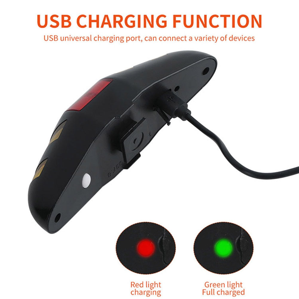 Rear Lamp Smart Bike Wireless Remote Turn Signal Lights Bicycle LED Taillight Easily Installation Personal Bicycle Parts