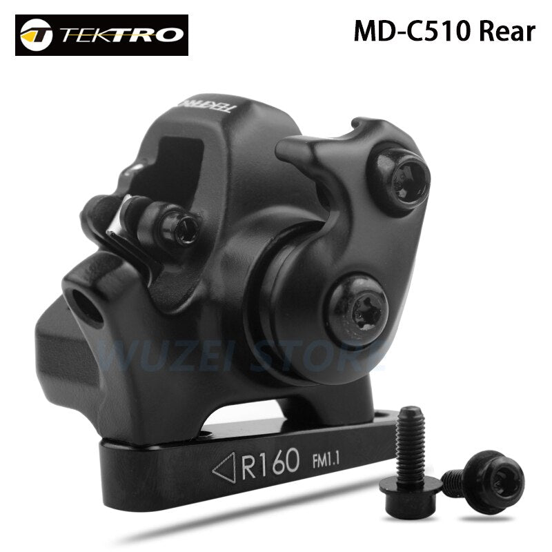 TEKTRO MD-C550 C510 Road Bike Dual Piston cable Caliper Front/Rear Aluminum Alloy Mechanical Disc Double Brakes Bicycle parts