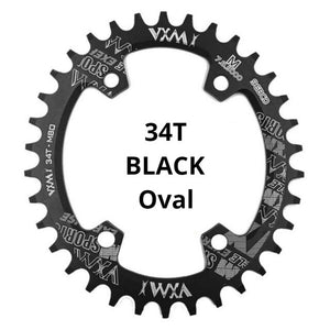 VXM Round Oval 96BCD Chainring MTB Mountain BCD 96 bike 30T 32T 34T 36T 38T crankset Tooth plate Parts for M7000 M8000 M9000