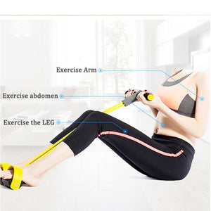 4 Resistanc Elastic Pull Ropes Exerciser Rower Belly Resistance Band Home Gym Sport Training Elastic Bands For Fitness Equipment