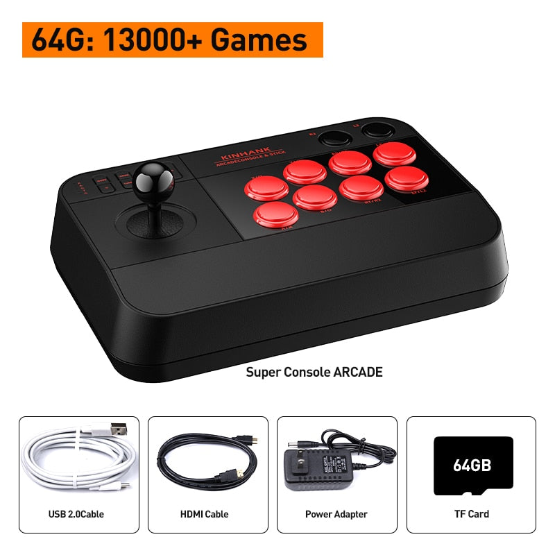 Retro Arcade Game Box Super Console Arcade Video Game Console With 23000 Games Support Multi-Platform 3D Joystick 8 Button