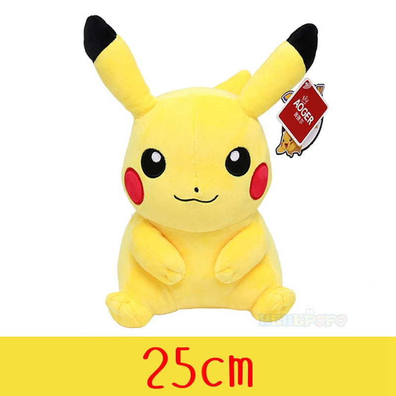 Pokemon Plush Charmander Squirtle Pikachu Plush Bulbasaur Anime Stuffed Animal Toy Peluche Pokemon Plush Doll Gift for Kid