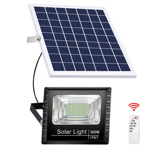 Solar LED Light Outdoor Solar Spotlights Garden House Remote Control Waterproof Flood Light Led Wall Lamp