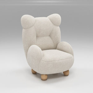 Lambswool Cream Style Child Bear Couch Baby Single Cartoon Seat Mini Lazy Small Sofa