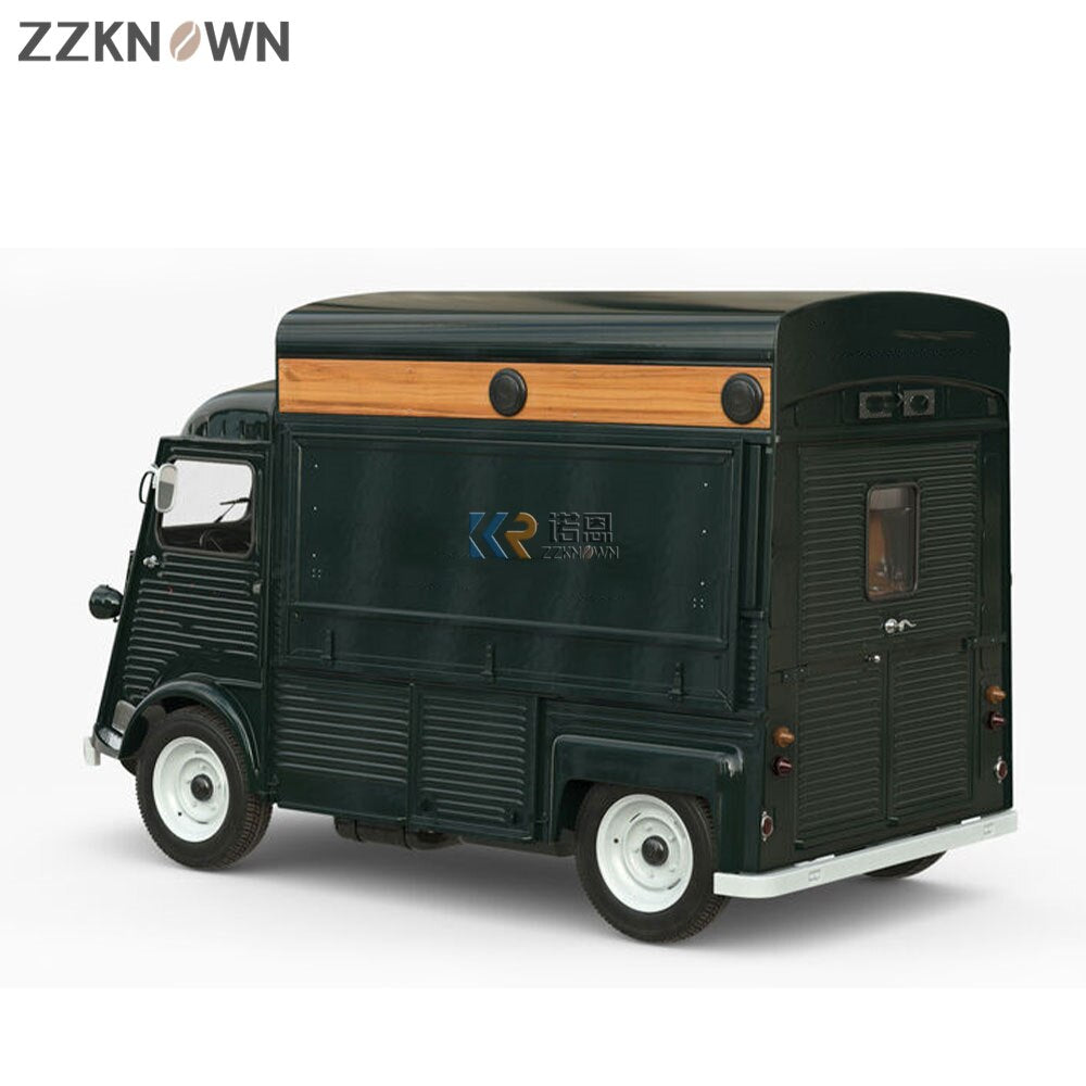 Factory Price Mobile Food Truck Electric Street Burger Hot Dog Snack Vending Cart New Citroen Truck