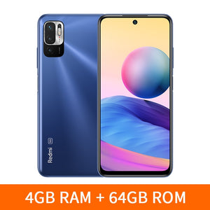 Global Version Xiaomi Redmi Note 10 5G NFC Mobile Phone 4GB RAM 64GB ROM/128GB ROM 90Hz 6.5" DotDisplay 7nm Processor 18W Charge