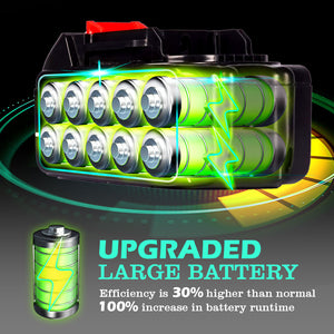 Larger Battery with Charger Lithium ion Rechargeable Replacement for Makita 18V Battery BL1850 BL1830 BL1860  Cordless Drills