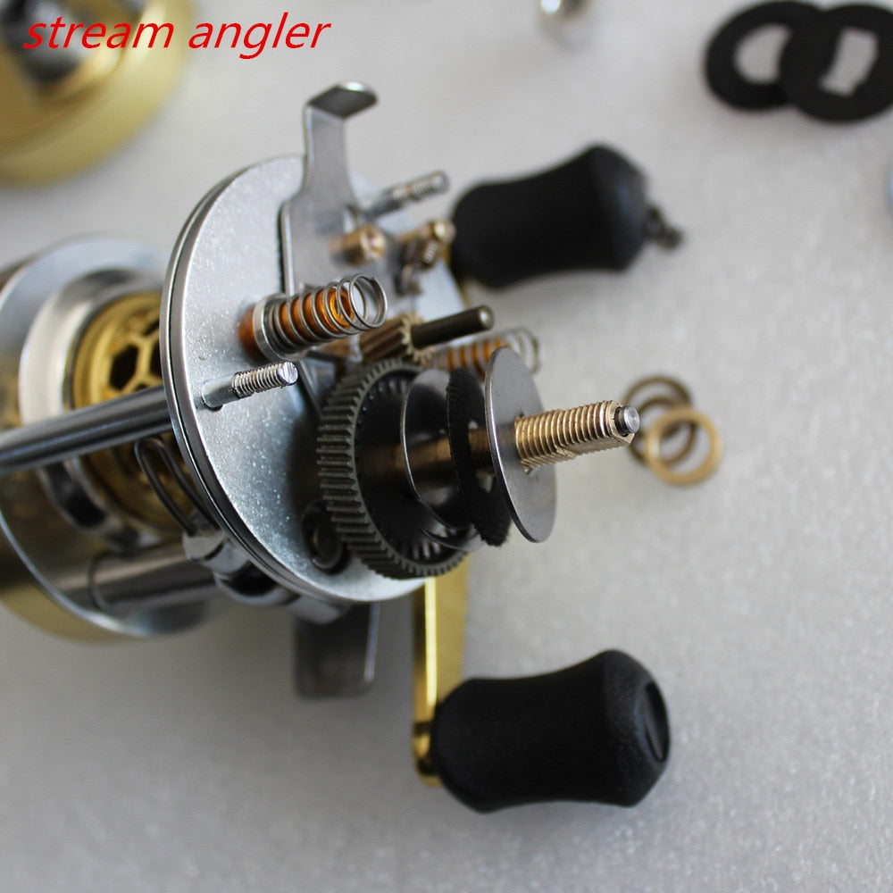 W300 Drag Clicker MINGYANG Stream Reel Carbon Brake Parts Alarm Sound Does Not Reduce Braking Force