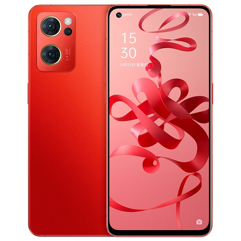 New Original OPPO Reno 7 5G Mobile Phone 6.43 Inch AMOLED 90Hz Screen Snapdragon 778G Octa Core 64MP Camera 4500mAh Smartphone