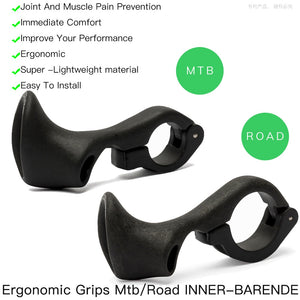 SPIR GRIPS ONE Ergonomic Design Mtb Bicycle Inner Bar ends MTB Mountain Road Gravel City Bike Handlebar Bar Ends Cycle Parts