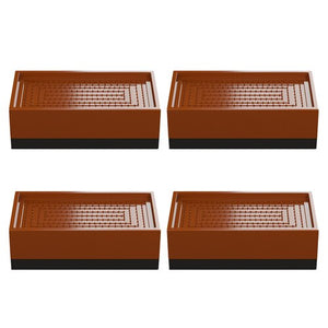 4pcs Furniture Bed Foot Pads Table Table Heightening Rubber Cushion Sofa Bed Legs Floor Protection  Anti-slip Mute Mats