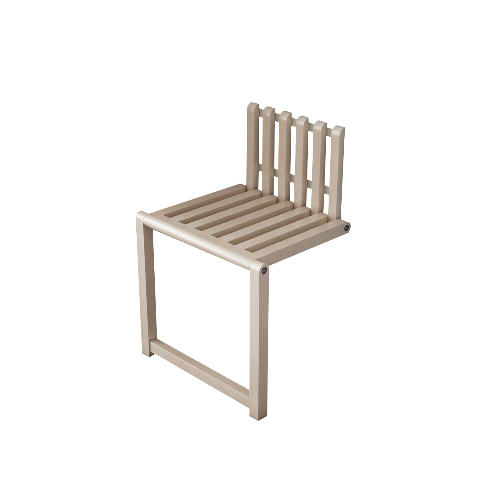 Wall Mounted Folding Chair Solid Wood Porch Chair Door Shoe Cabinet Hidden Footstool Folding Bathroom Balcony Living Stool