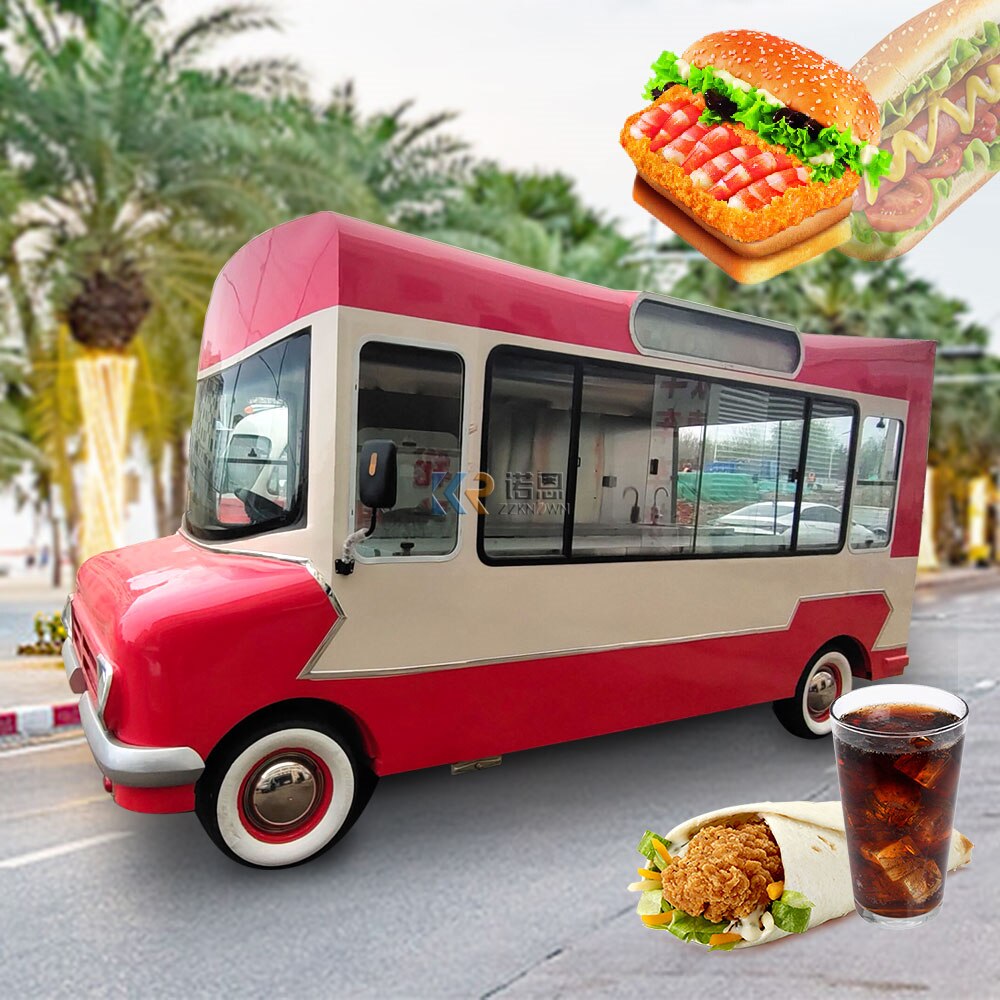 Fast Oem Street Vintage Pizza Trailers Concession Retro Mobile Coffee Trucks Food Truck