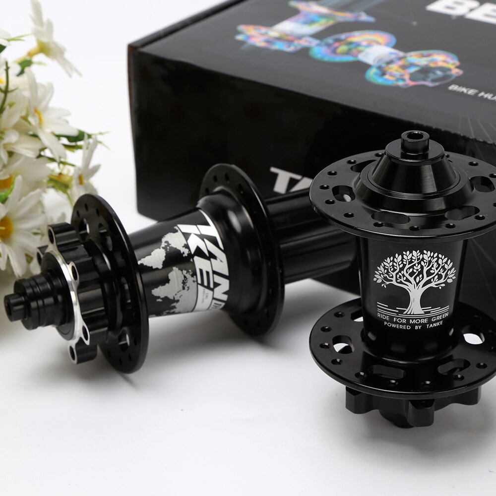 TANKE 32 36 holes MTB bike hub 6 pawls 6 bearing 120 clicks cassette flywheel 7-12 speed 6 nail disc brake hubs bicycle parts