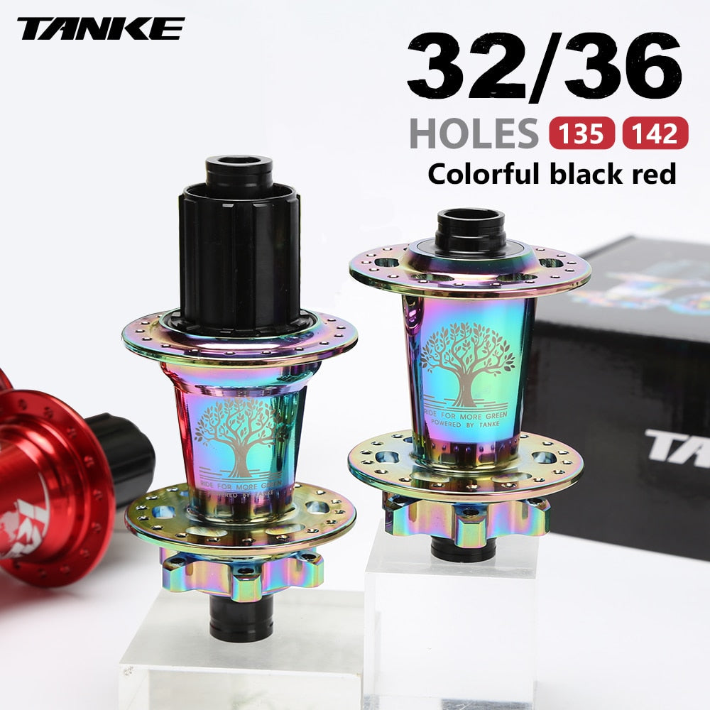 TANKE 32 36 holes MTB bike hub 6 pawls 6 bearing 120 clicks cassette flywheel 7-12 speed 6 nail disc brake hubs bicycle parts