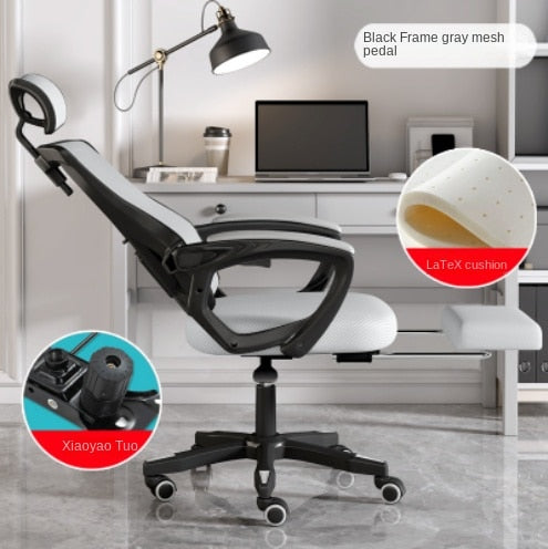 IHOME Computer Chair Home Office Chair Reclining Lift Swivel Chair Dormitory Student Gaming Game Seat Backrest Human Chair 2022