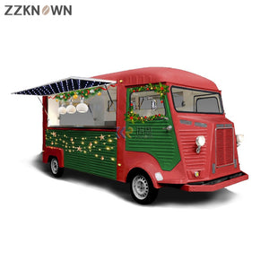 2022 Best Selling Street Vending Food Cart Classic Vantage Mobile Coffee Food Truck Citroen