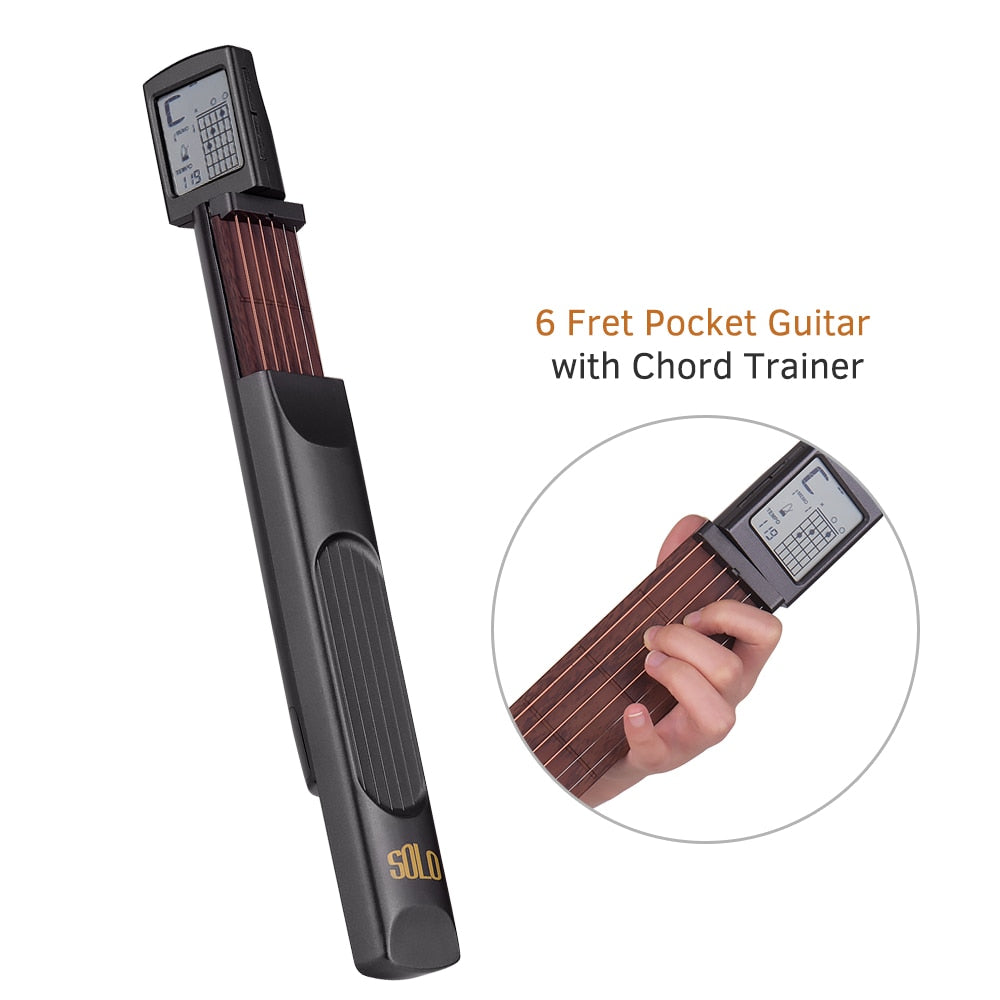 Portable Chord Trainer Pocket Guitar Practice Tools LCD Musical Instrument Practice Chords Tools For Guitar Accessories Parts