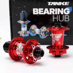 TANKE 32 36 holes MTB bike hub 6 pawls 6 bearing 120 clicks cassette flywheel 7-12 speed 6 nail disc brake hubs bicycle parts