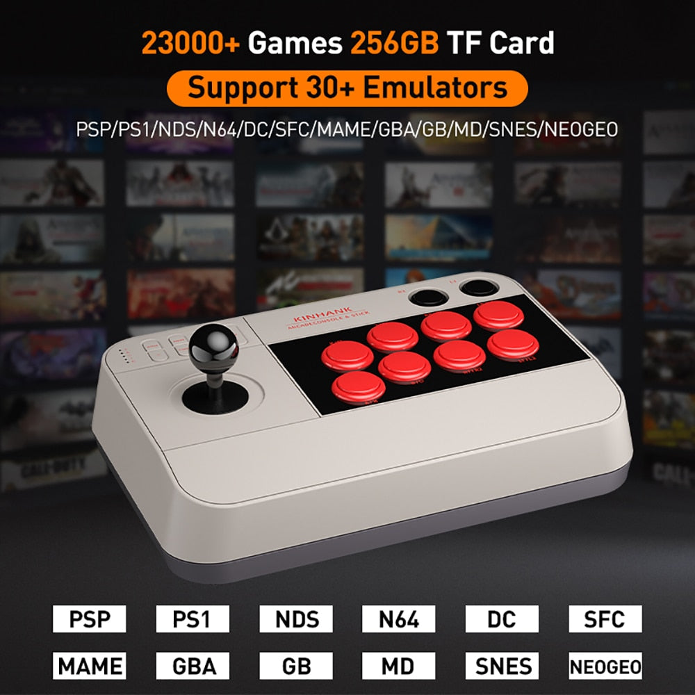 Retro Arcade Game Box Super Console Arcade Video Game Console With 23000 Games Support Multi-Platform 3D Joystick 8 Button