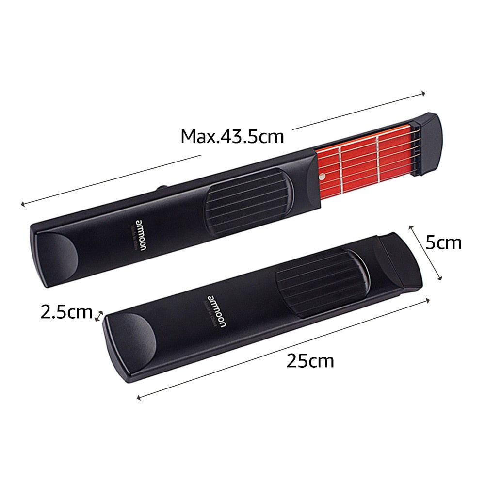 Portable Chord Trainer Pocket Guitar Practice Tools LCD Musical Instrument Practice Chords Tools For Guitar Accessories Parts