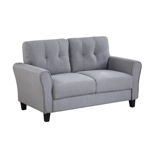 FurnitureLiving Room Sofa Set Linen Upholstered Couch Furniture for Home or Office (1+2 Seat)