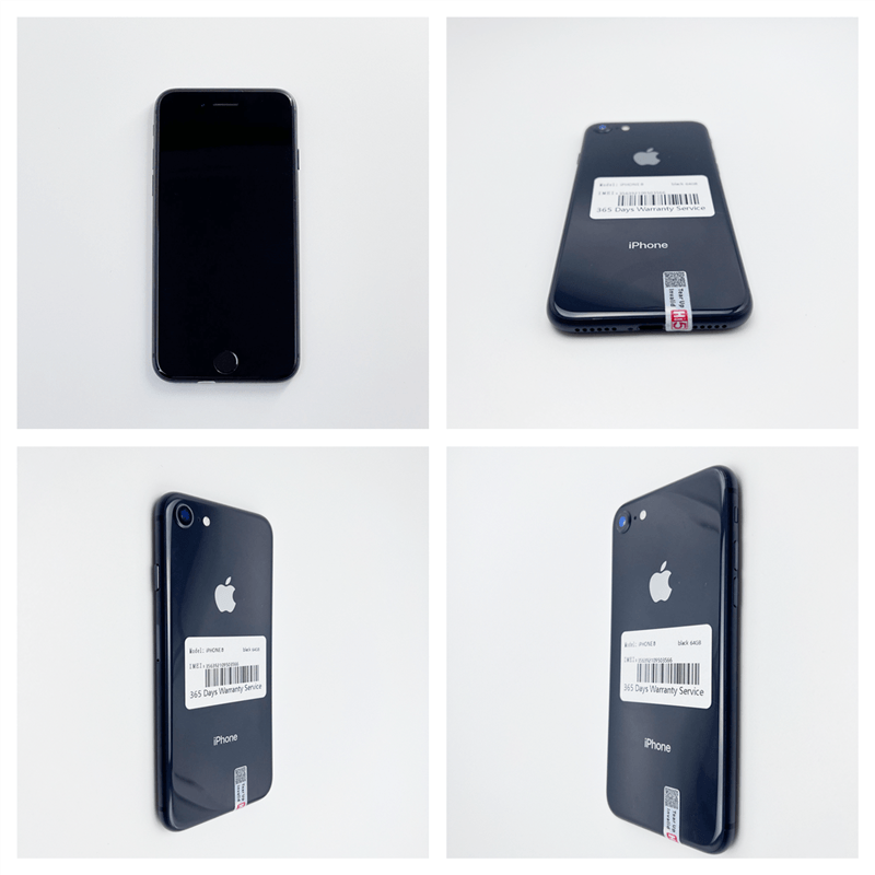 Unlocked Apple iPhone 8 64G/256G ROM Wireless Charge iOS Hexa Core 3D Touch A11 Bionic Fingerprint Mobile Used Smart Phone